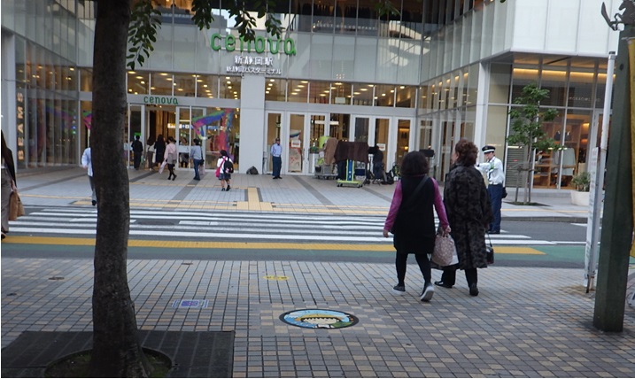 静岡市デザインマンホール設置場所