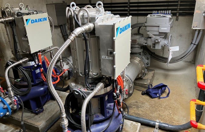 吹田市佐井寺配水場マイクロ水力発電所(3)