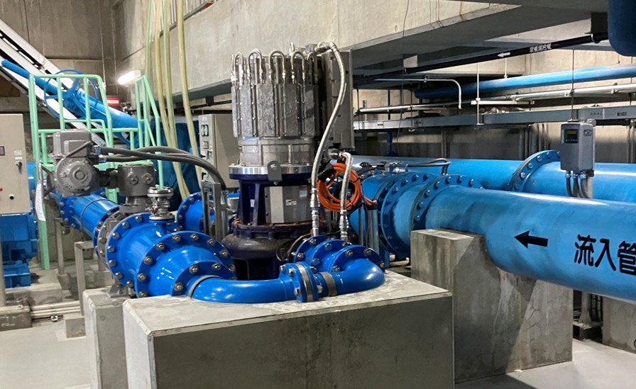 福島増圧ポンプ所マイクロ水力発電システム(1)