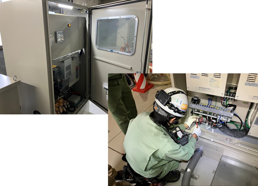 福島増圧ポンプ所マイクロ水力発電システム(3)