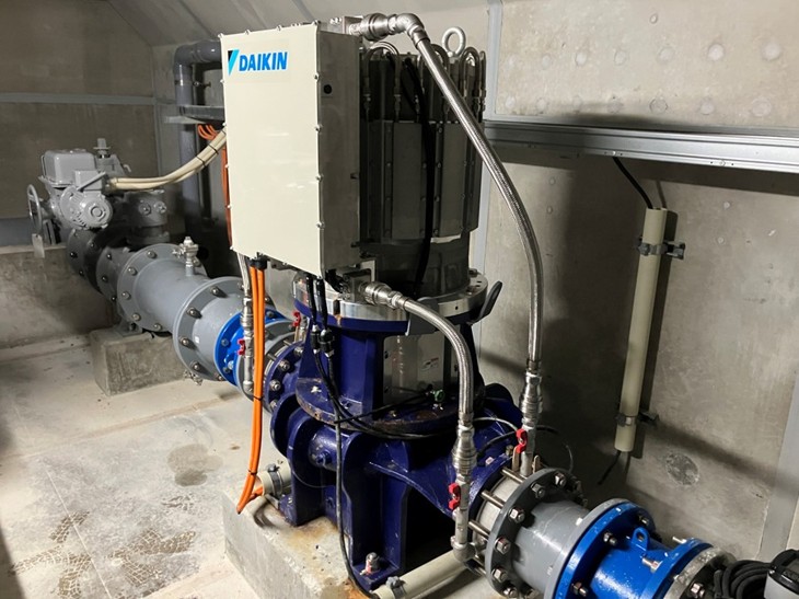 尾張旭市柏井配水場マイクロ水力発電所(3)